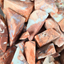 Gemstone Polished Chunks 100g - Petal Agate