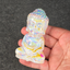 Aura Coated Selenite Buddha - Angel Aura