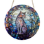 15cm Acrylic Suncatcher - Sitting Cat