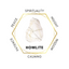 Gemstone Chunks 100g - White Howlite
