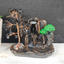 Obsidian Chip Waterfall Backflow Incense Burner & 20 Cones