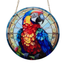 15cm Acrylic Suncatcher - Red Macaw