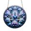15cm Acrylic Suncatcher - Buddha with Lotus