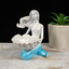 Light Blue Mermaid Sphere Stand
