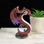 Red Serpent Sphere Stand