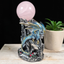 Blue Dragon Castle Sphere Stand