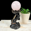 Black & Rose Gold Hand with Lotus Sphere Stand