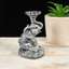 Silver Sitting Elephant Sphere Stand