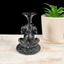 Black Sitting Elephant Sphere Stand