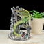 Green Dragon Castle Sphere Stand