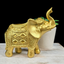 Large Gold Elephant Sphere Stand