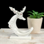 White Deer Double Sphere Stand