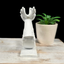 White Deer Double Sphere Stand