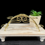 Gold 5 Sphere Arch Metal Stand