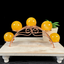 Rose Gold 5 Sphere Arch Metal Stand