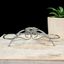 Silver 3 Sphere Arch Metal Stand