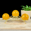 Gold 3 Sphere Arch Metal Stand