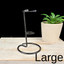 Large Black Metal Wand Stand