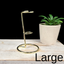 Large Gold Metal Wand Stand