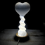 Selenite Heart Spiral 