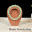 8mm Aventurine Gemstone Bracelet