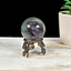 Brown Butterfly Metal Sphere Stand
