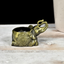 Old Gold Elephant Metal Sphere Stand