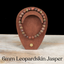 6mm Leopardskin Jasper Gemstone Bracelet