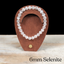 6mm Selenite Gemstone Bracelet