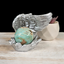 Silver Open Wing Sphere Stand/Trinket Dish 