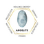 150ml Guidance - Angelite Gemstone Chips & Frankincense Harmonia Essential Oil Spray