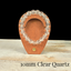 10mm Clear Quartz Gemstone Bracelet