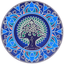 Earth Mandala 14cm Sunseal Glass Sticker