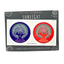 2 x Earth Mandala 6cm Sunseal Glass Sticker