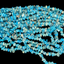 Apatite 75cm-80cm Chips Strand