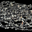 Snowflake Obsidian 75cm-80cm Chips Strand