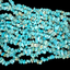 Dyed Blue Howlite 75cm-80cm Chips Strand