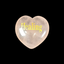 3cm Rose Quartz Heart with Affirmation - Healing