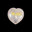 3cm Rose Quartz Heart with Affirmation - Wealth