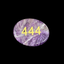 444 Amethyst Angel Number Palm - On the Right Path