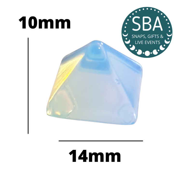 Mini Gemstone Pyramid - Opalite x 2
