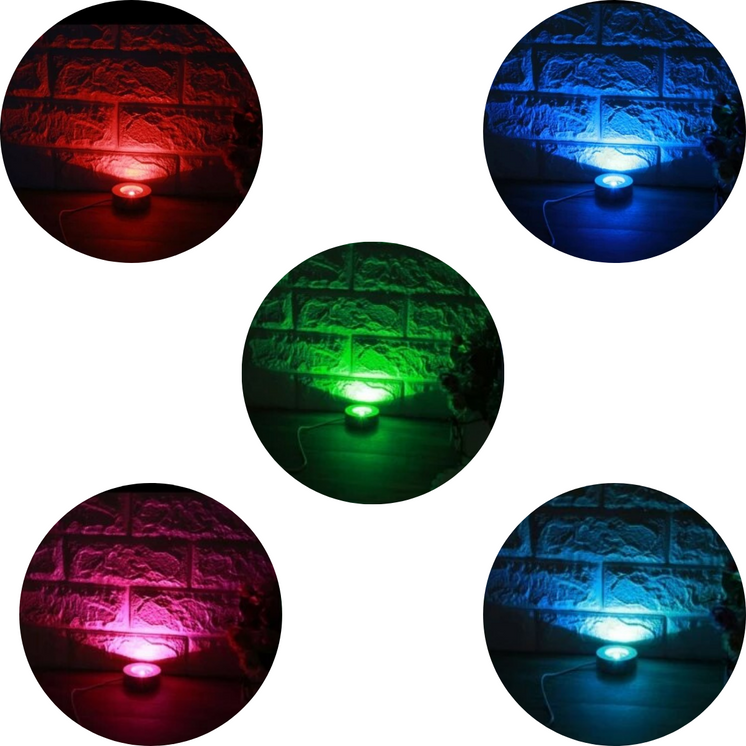 USB Multi-colour LED Sphere Stand