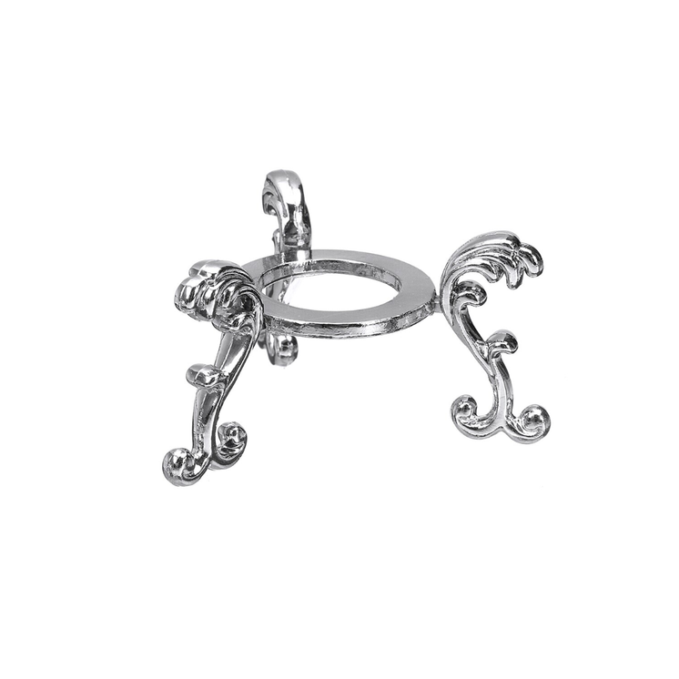 Metal Sphere Stand - Silver