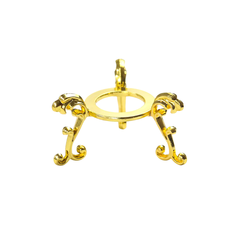 Metal Sphere Stand - Gold