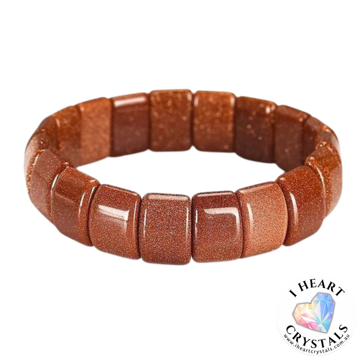 Gemstone Bracelet - Goldstone