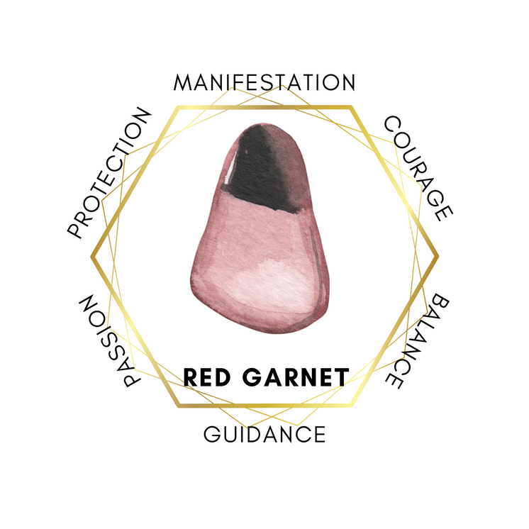 Gemstone Bracelet - Garnet