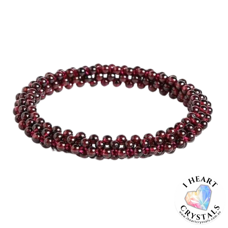 Gemstone Bracelet - Garnet
