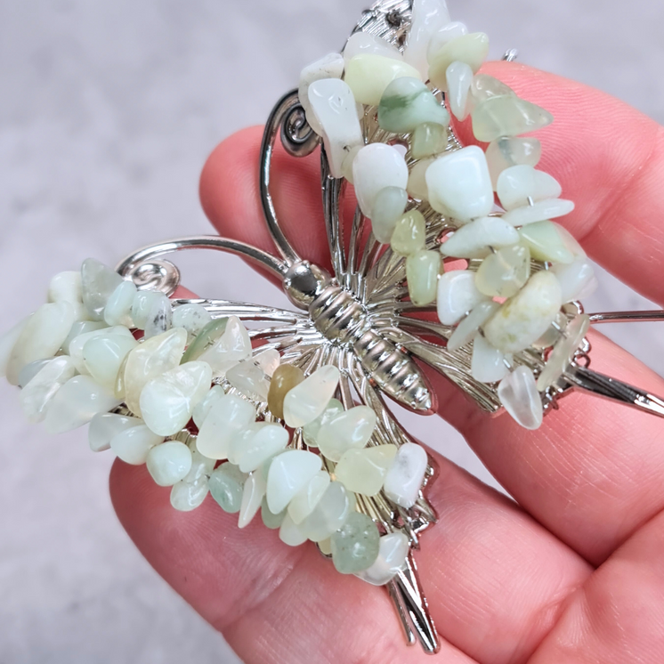 Gemstone Butterfly - Jade