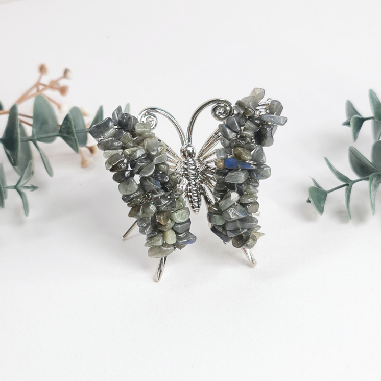 Gemstone Butterfly - Labradorite