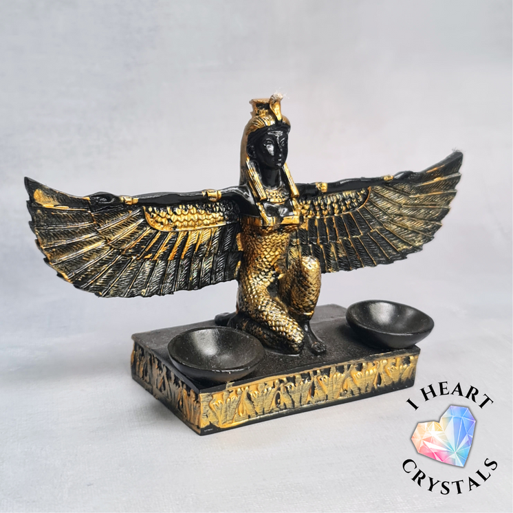 Egyptian Isis Double Sphere Display Stand